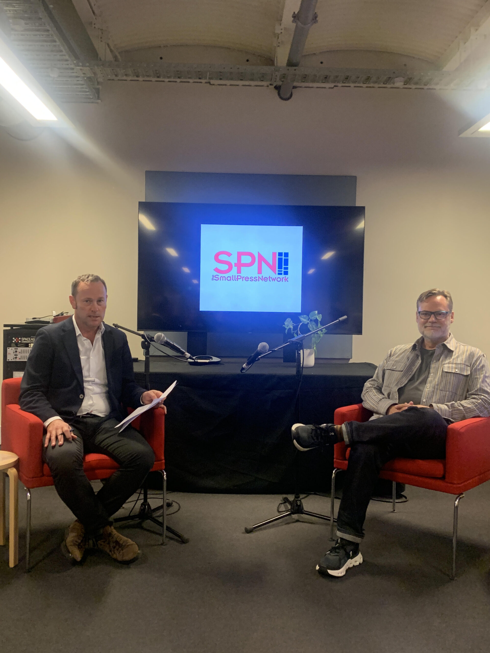 Book People CEO Robbie Egan in conversation with Nathan Hollier, 22 May 2025